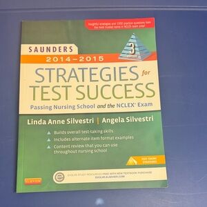 Saunders Strategies for Test Success Book - Green and Orange